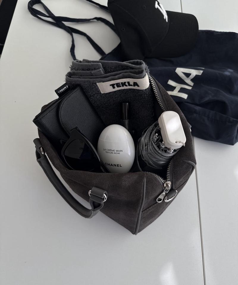 ［WEB限定カラーあり］スエード2WAYミニボストンバッグ