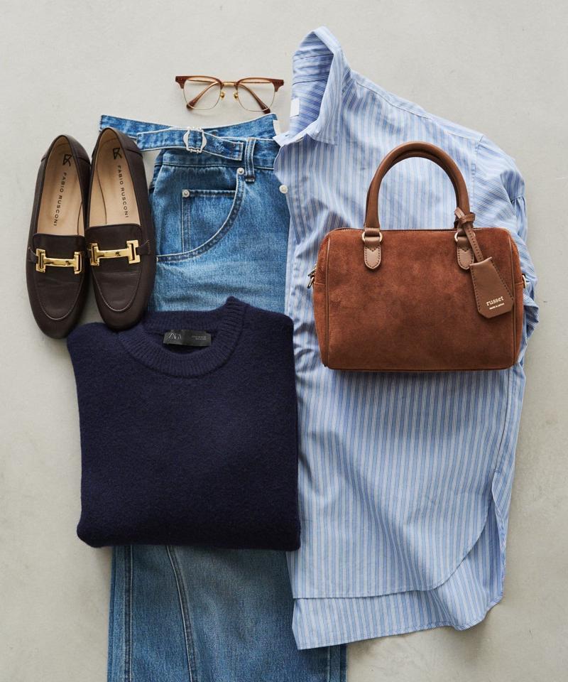 ［WEB限定カラーあり］スエード2WAYミニボストンバッグ