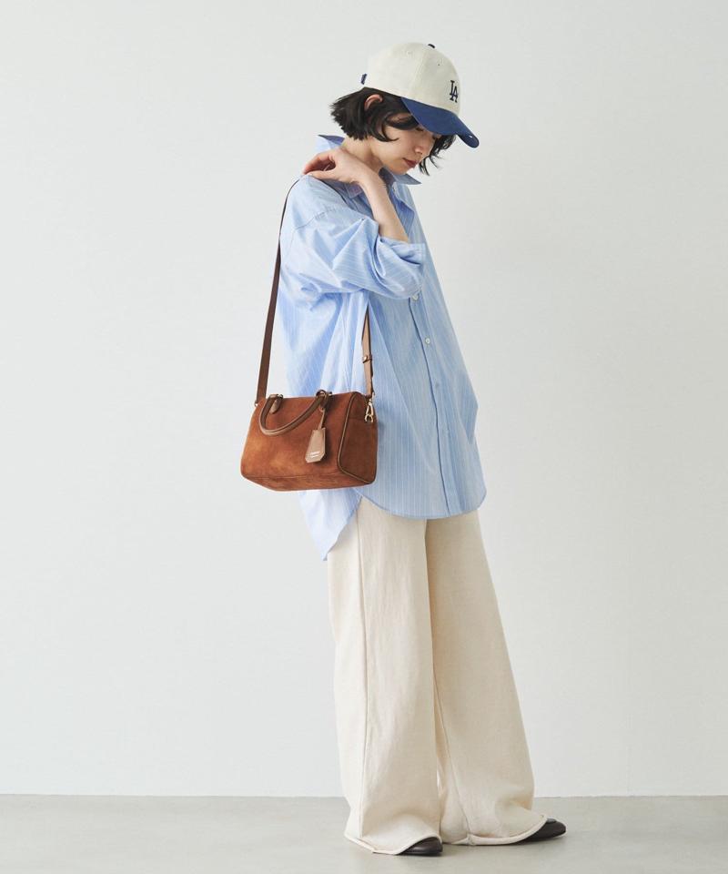 ［WEB限定カラーあり］スエード2WAYミニボストンバッグ