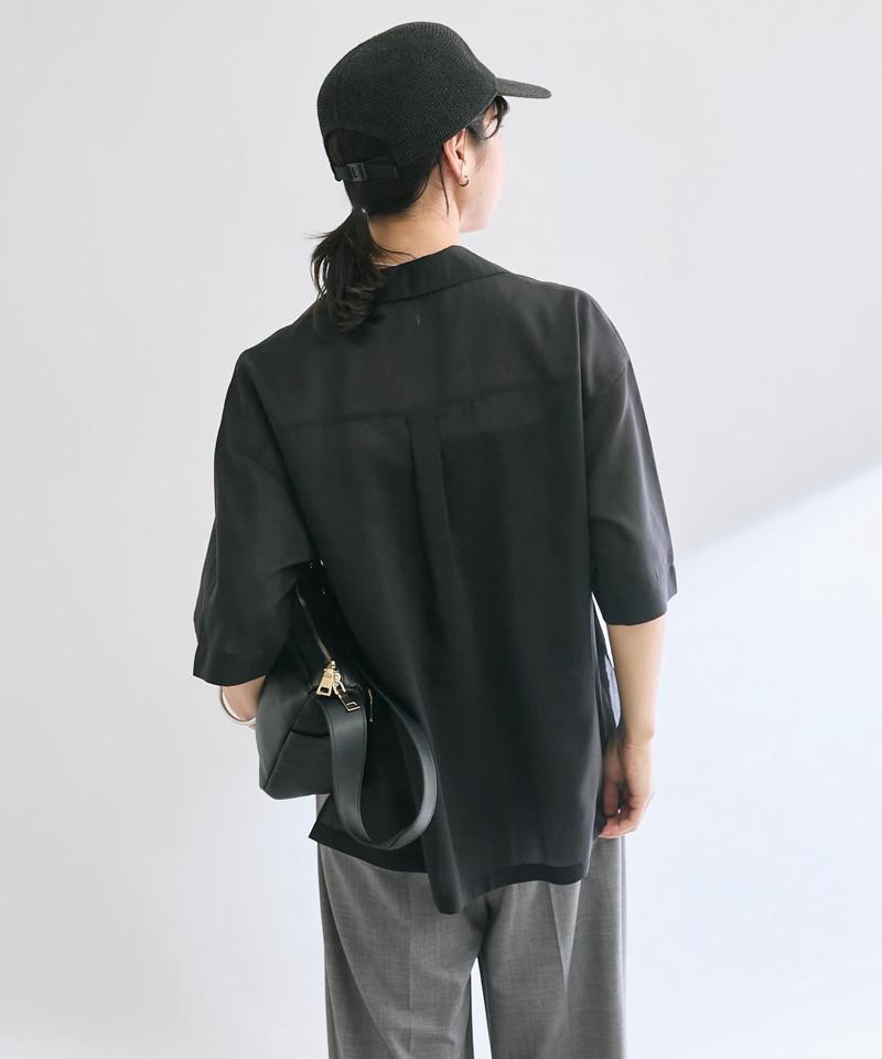 予約【MYSELFbyRD（マイセルフバイリヴドロワ）】OpenCollarShirt