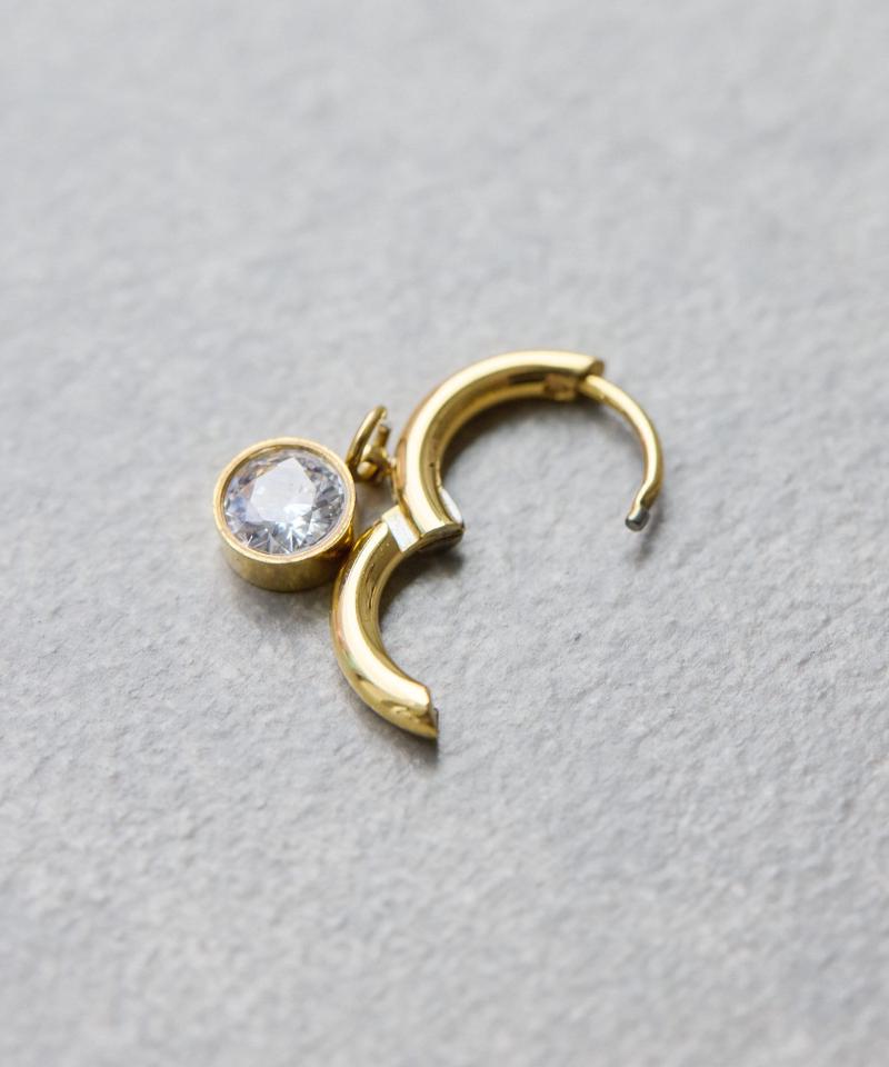 《金属アレルギー対応/ステンレス》ジルコニアピアス