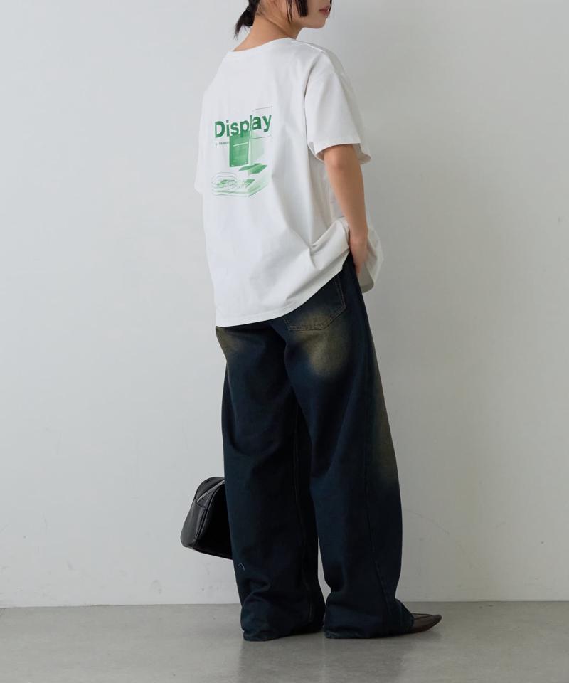 【接触冷感】バックプリントT