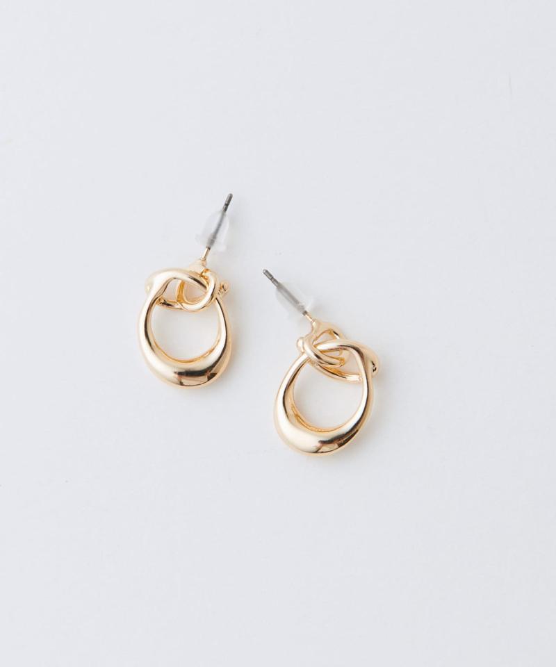 【GOLDY】カーリーサークルピアス