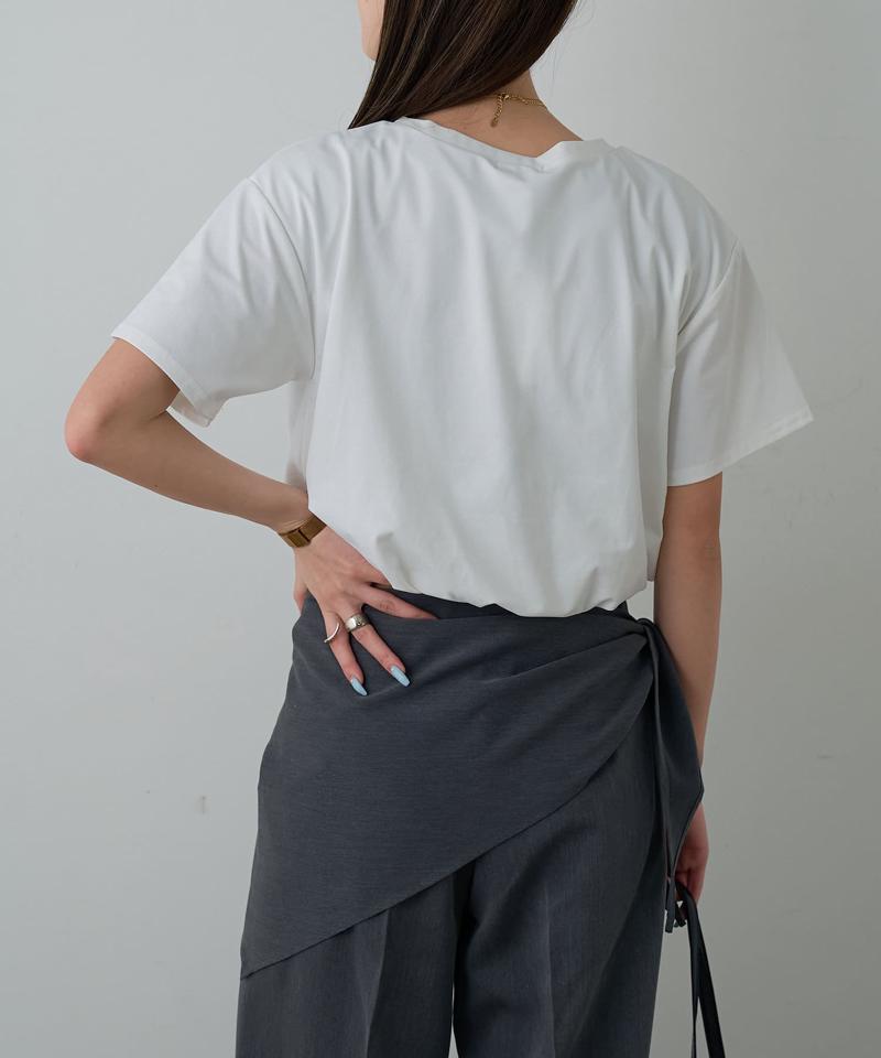 【接触冷感】バルーンワンポイントT