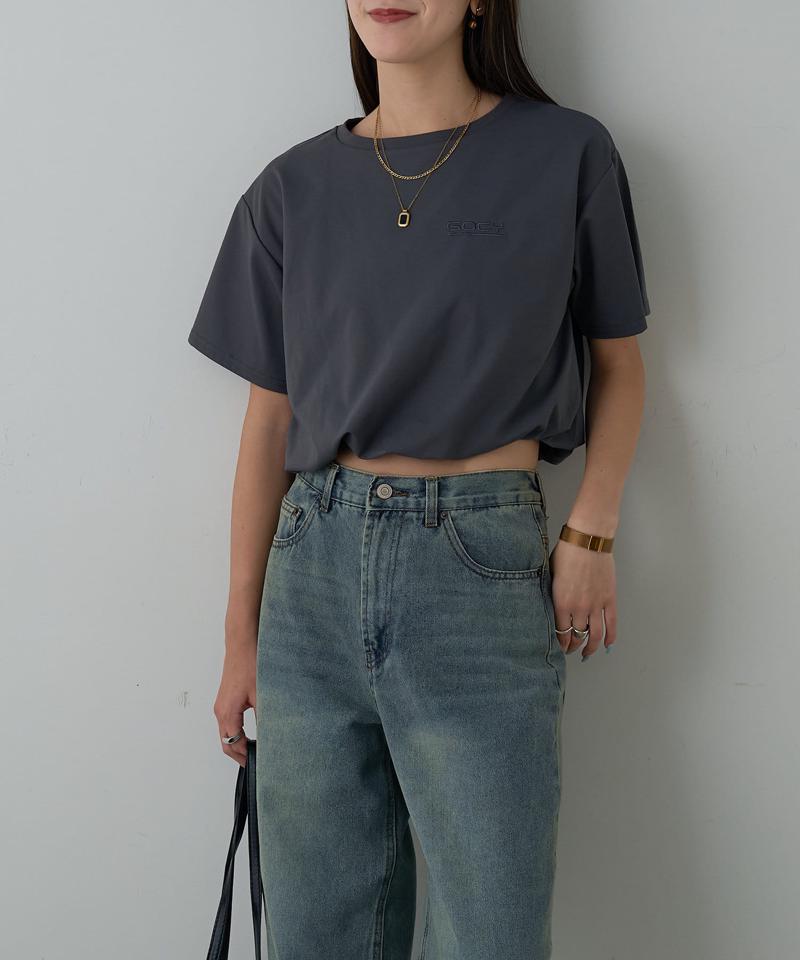 【接触冷感】バルーンワンポイントT