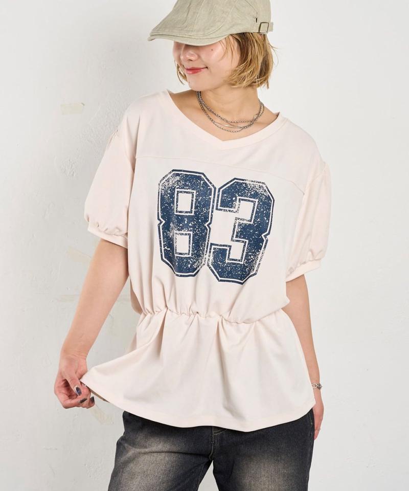 ナンバリングチュニックTEE