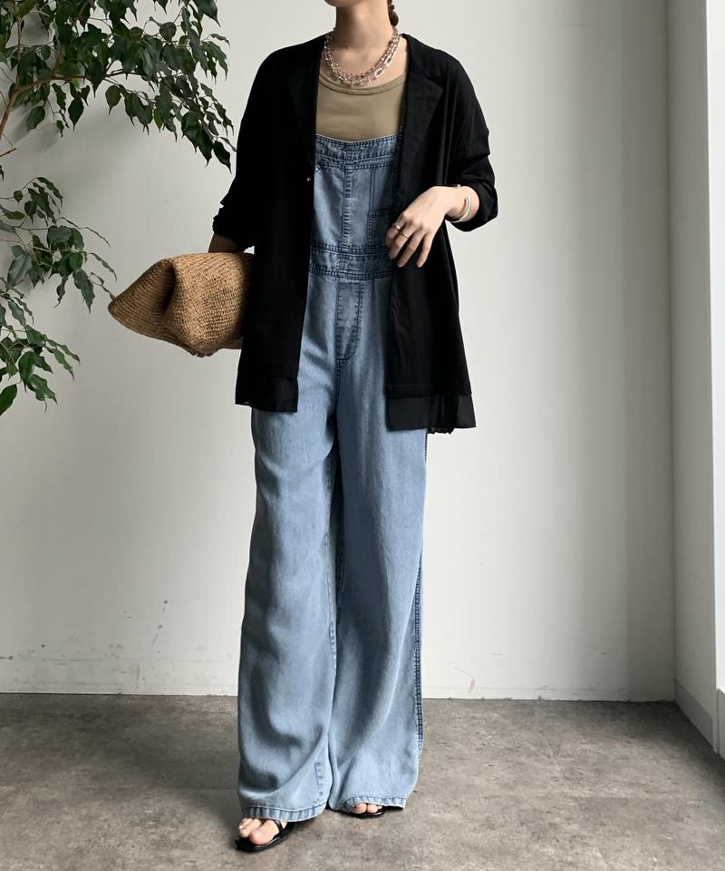 【WEB限定】 ジョーゼット切替ジャケット