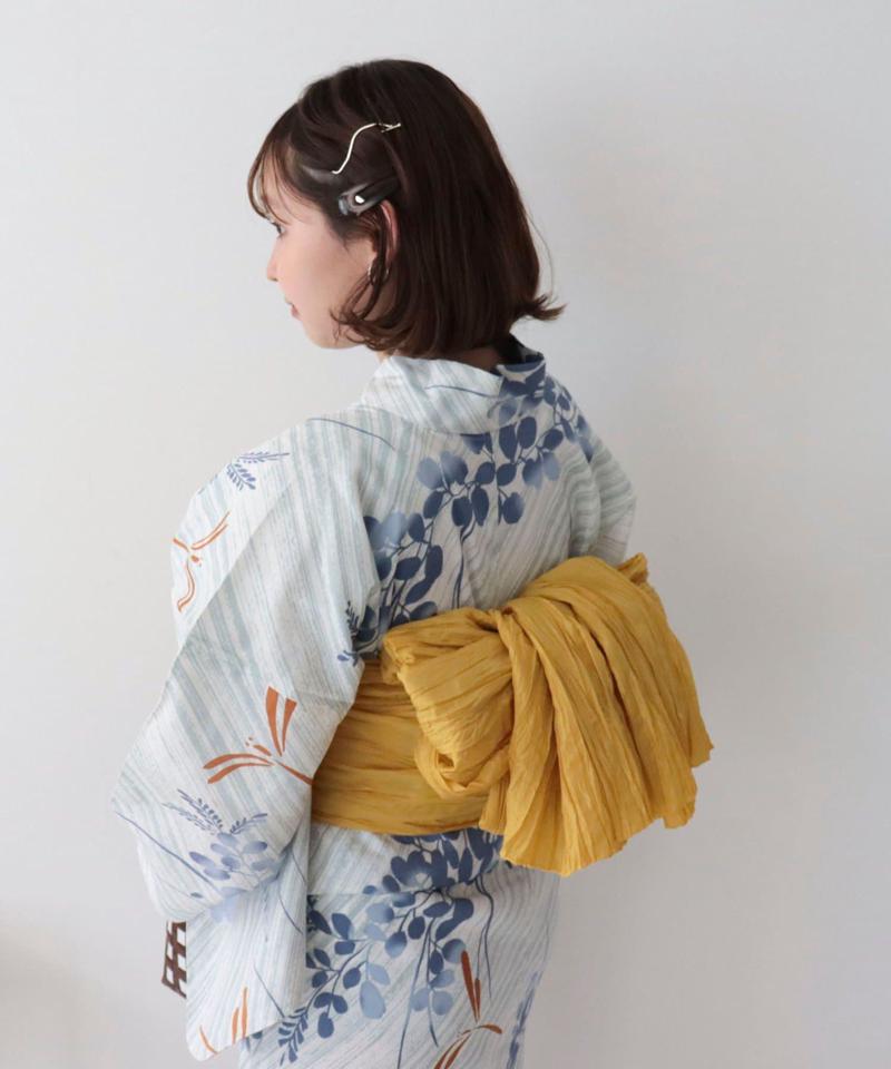 【WEB限定/全3色】花柄浴衣2点セット