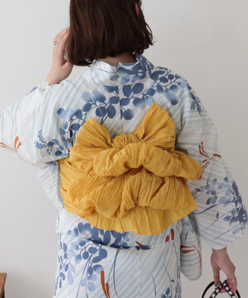 【WEB限定/全3色】花柄浴衣2点セット
