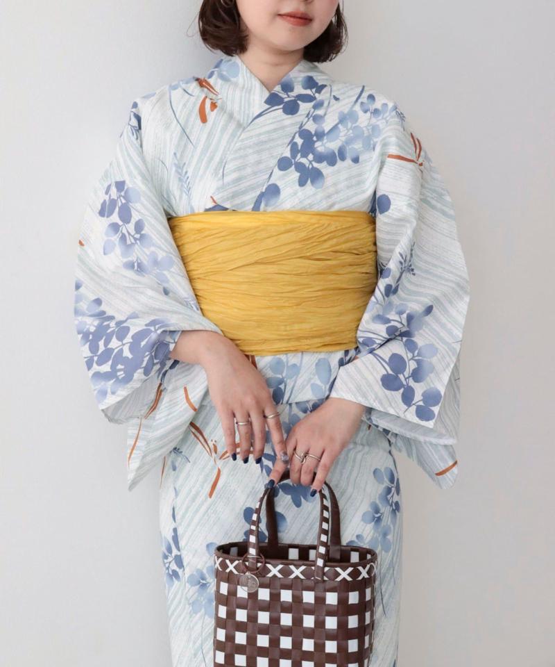 【WEB限定/全3色】花柄浴衣2点セット
