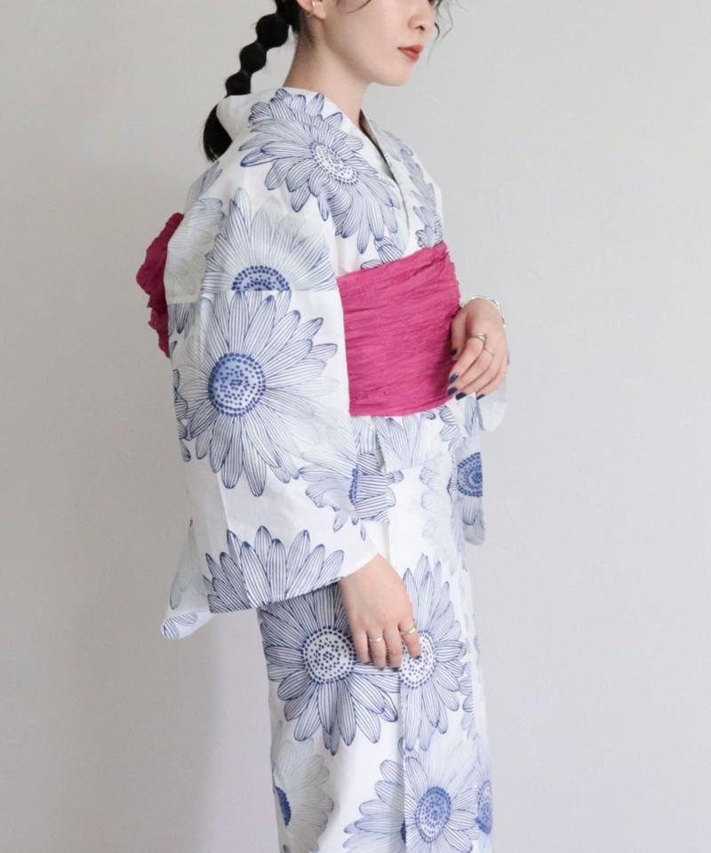 【WEB限定/全3色】花柄浴衣2点セット
