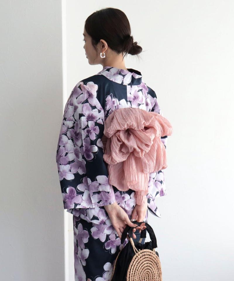 【WEB限定/全3色】花柄浴衣2点セット
