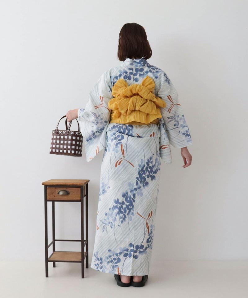 【WEB限定/全3色】花柄浴衣2点セット