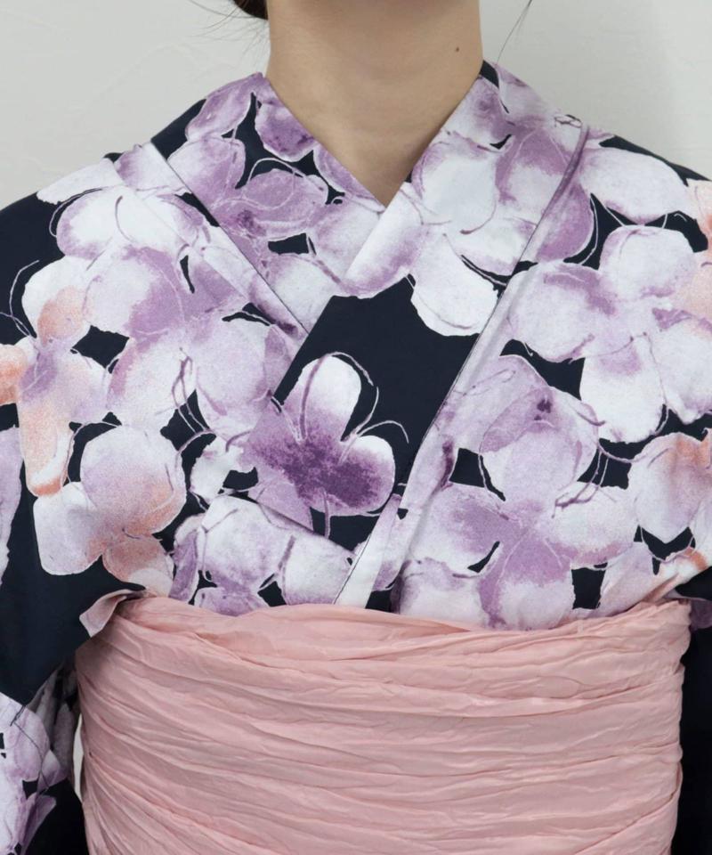 【WEB限定/全3色】花柄浴衣2点セット
