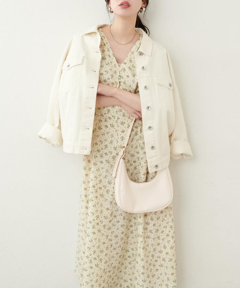【natural couture】レトロ小花ワンピース