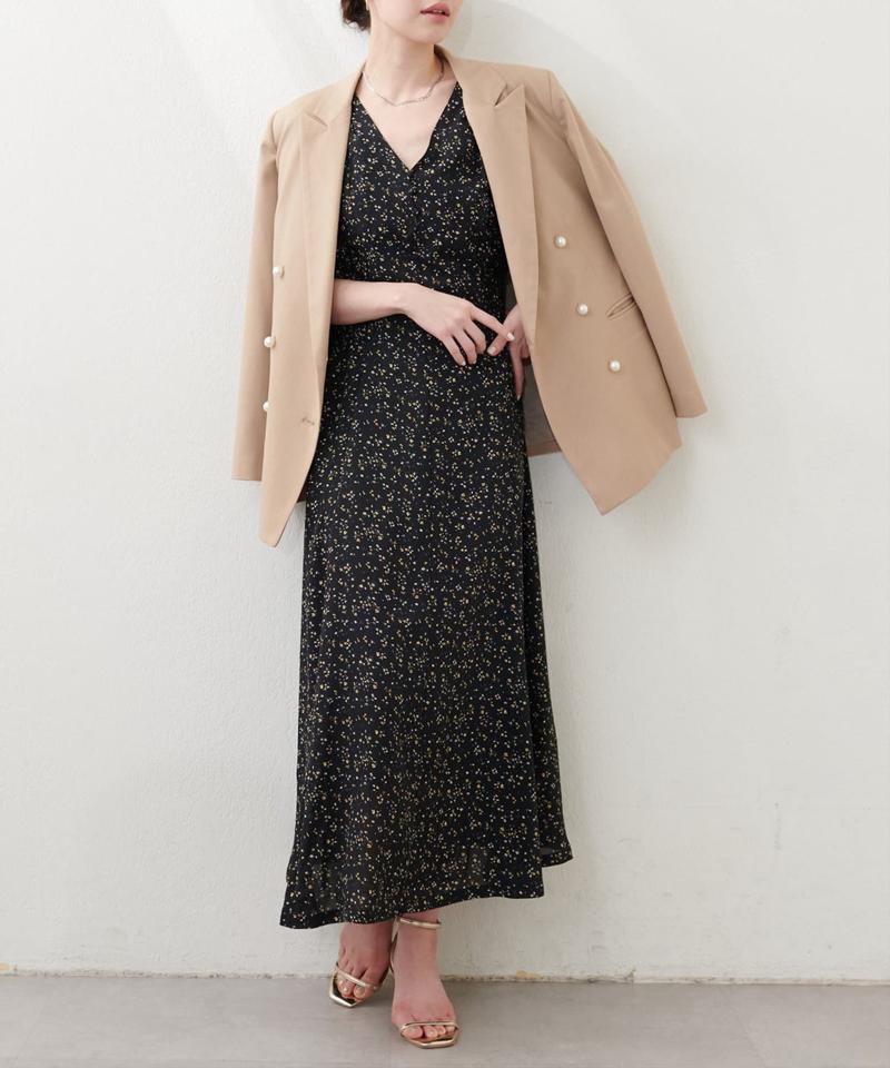 【natural couture】レトロ小花ワンピース