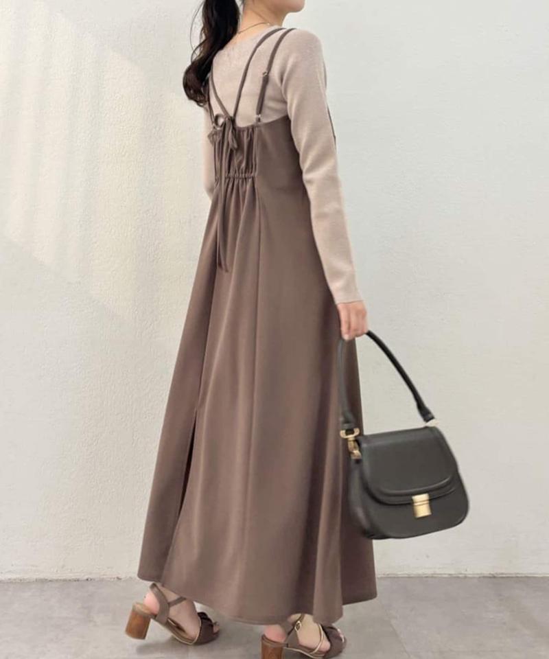 【natural couture】ラメシアーシンプルロンＴ