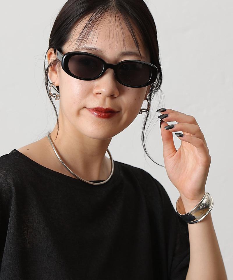 オーバルサングラス