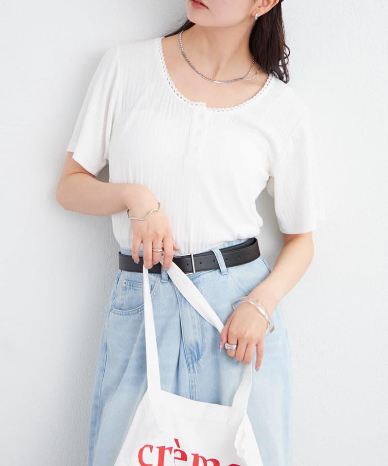 ヘンリー半袖Tシャツ