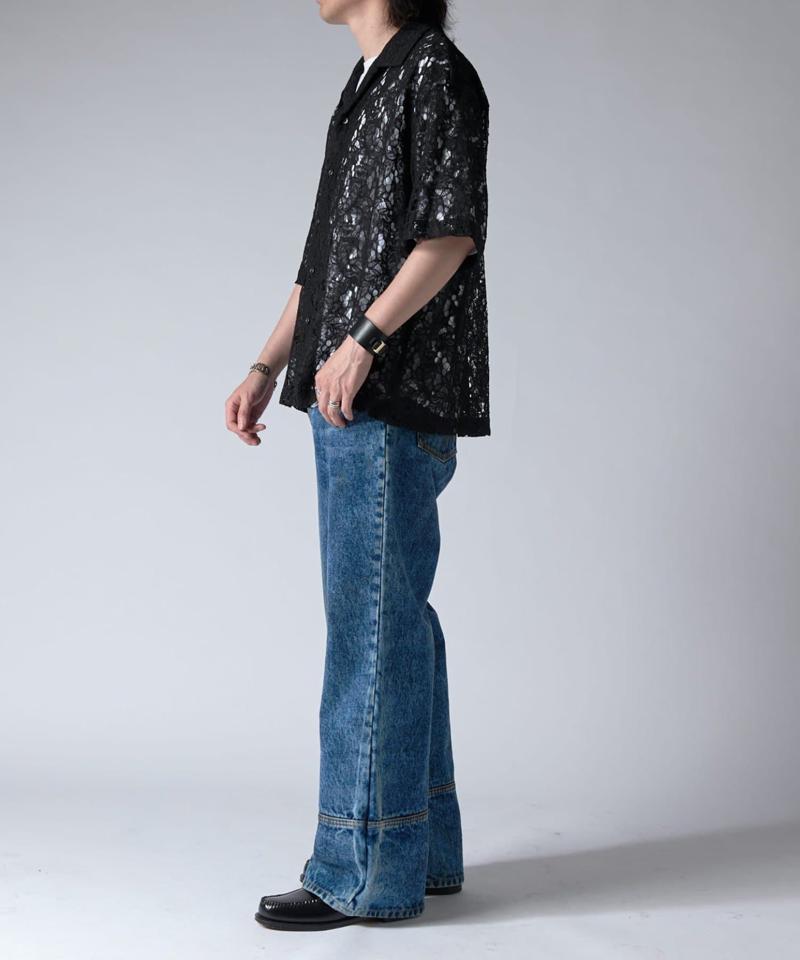 フラワーレースシャツ 25ss