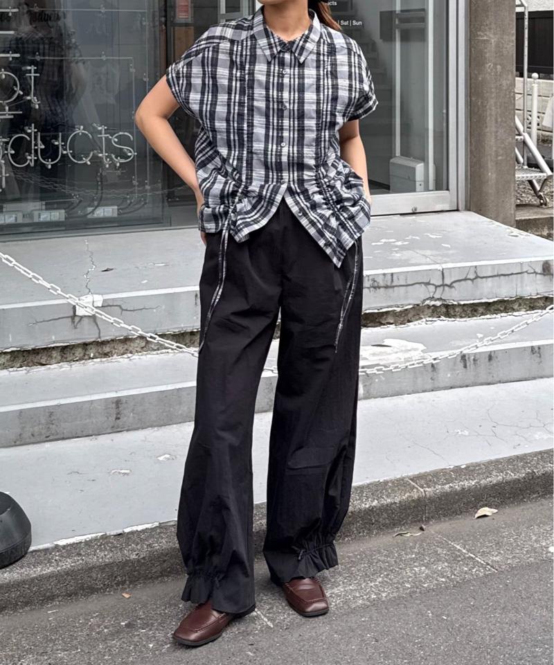 ドロスドチェックシャツ