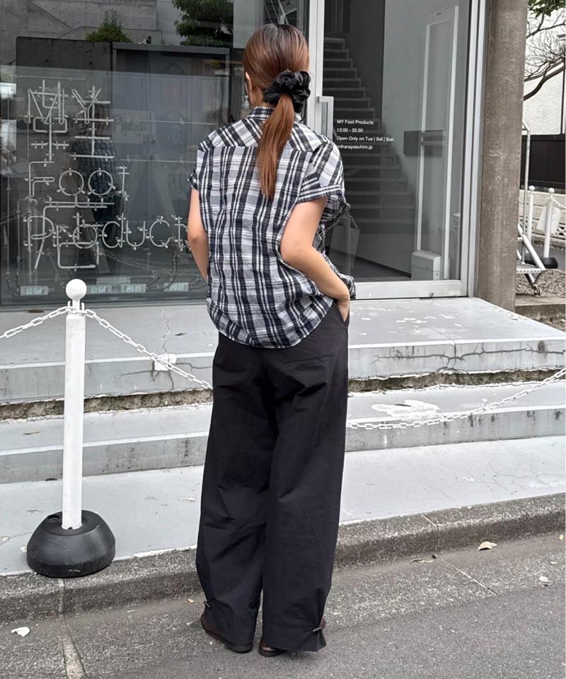 ドロスドチェックシャツ