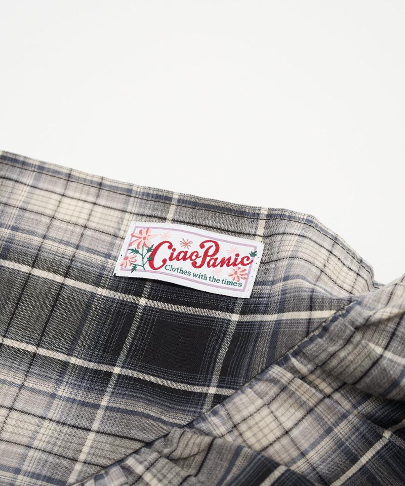 【ドット/チェック】マルチWAYフリルビッグスカーフ