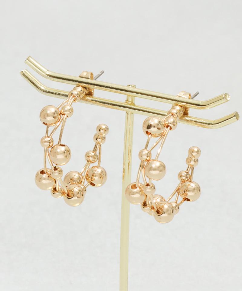 ボールフープピアス
