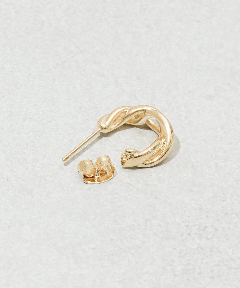 メタルイビツフープピアス