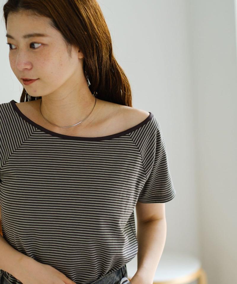 【セットアイテム】ボーダーTEE×キャミSET