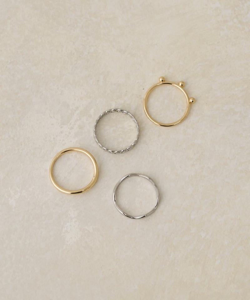 【GOLDY】アソート4SET RING