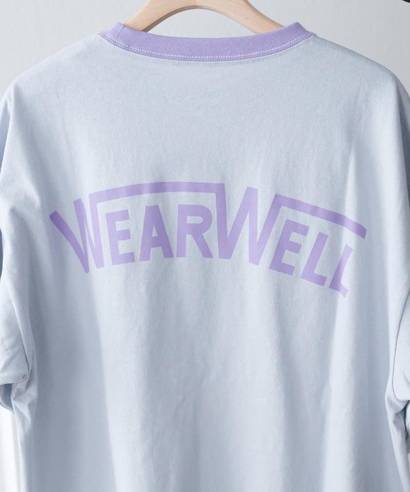 【ユニセックス】WEARWELLリンガーTシャツ
