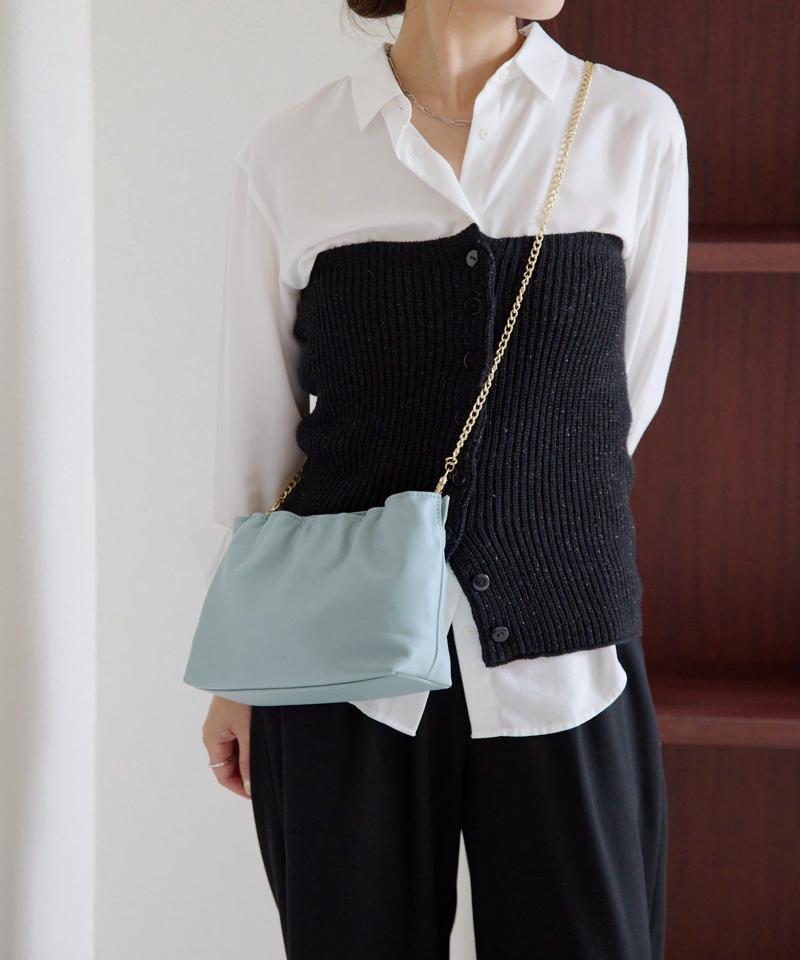 2wayギャザーチェーンバッグ(PT-233)