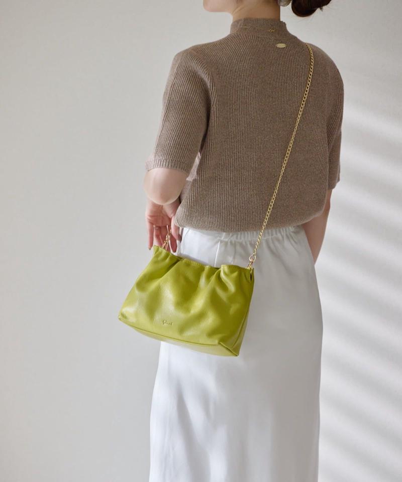 2wayギャザーチェーンバッグ(PT-233)