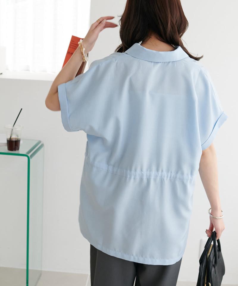 【5色展開/スタイルアップ！】チュニックシャツ《WEB限定カラーあり》