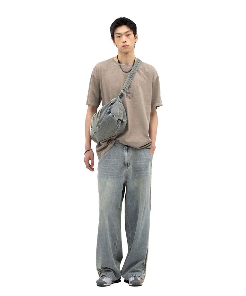 【DEFGARMENTS/デフグラメンツ】SIDE TRACK LINE JEAN