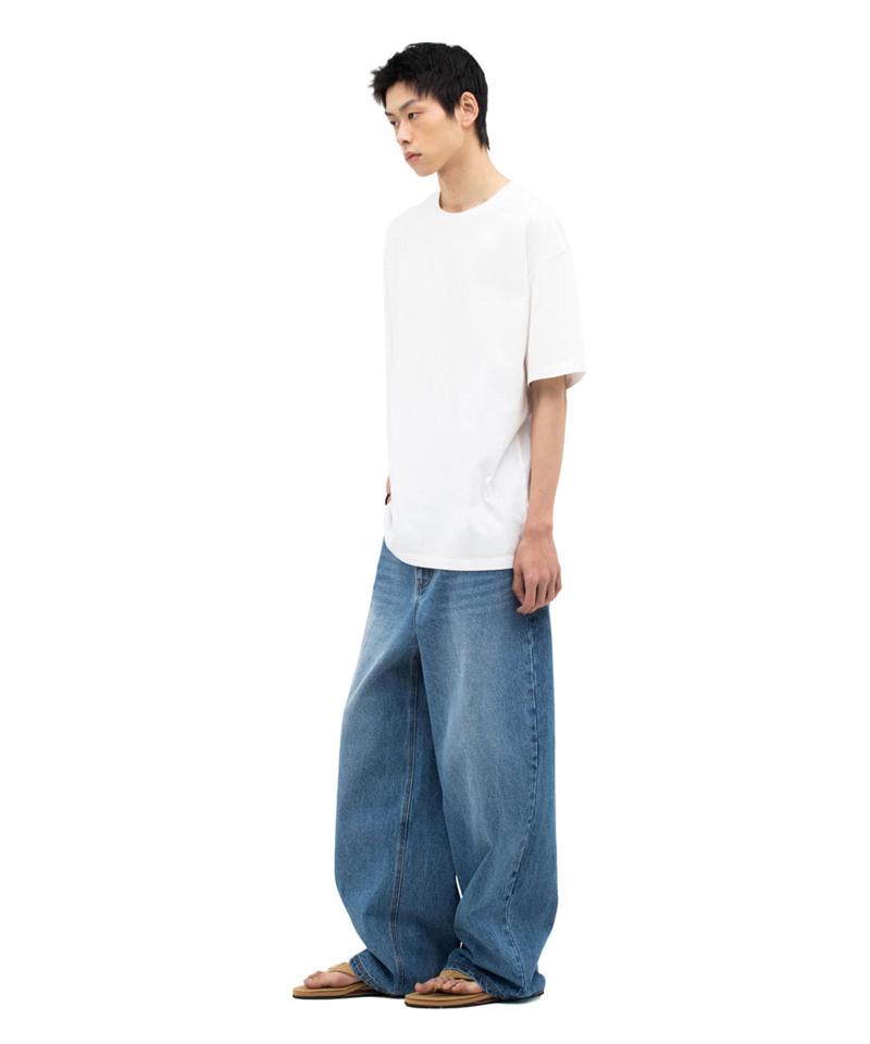 【DEFGARMENTS/デフグラメンツ】WIDE DENIM PANTS