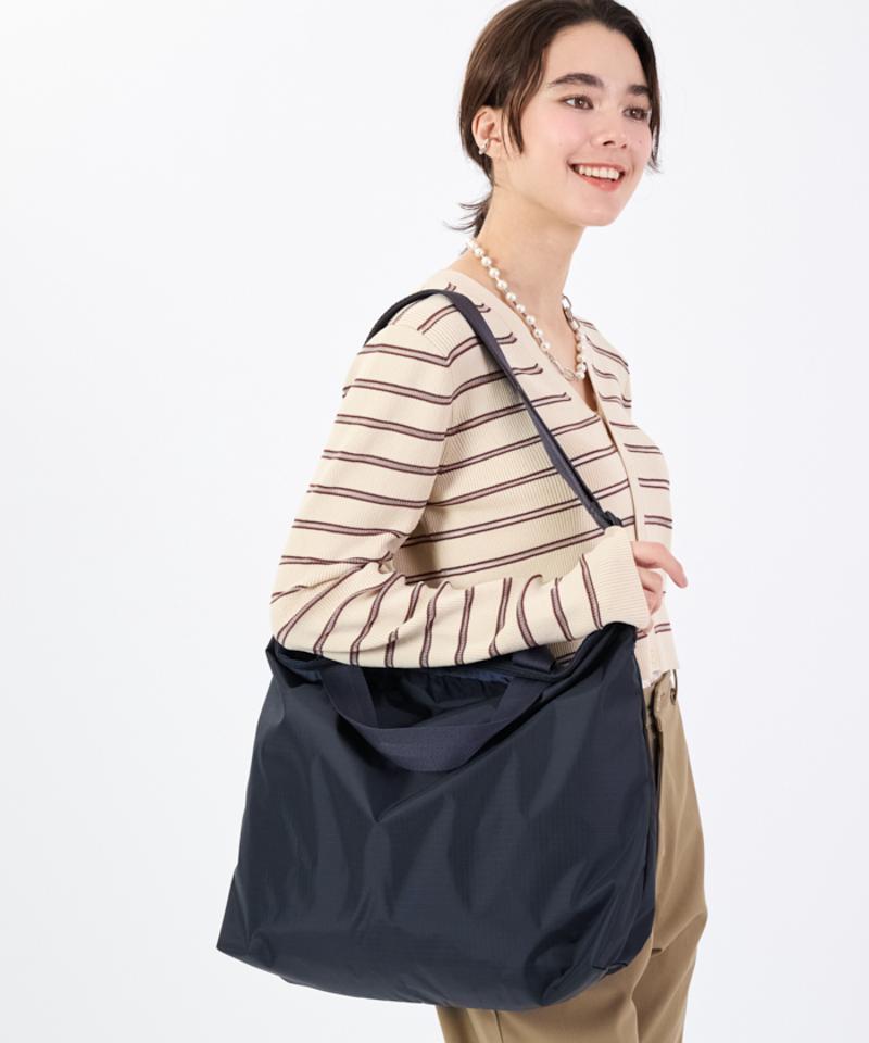 DELUXE ZIPTOP TOTEディープシーブルー