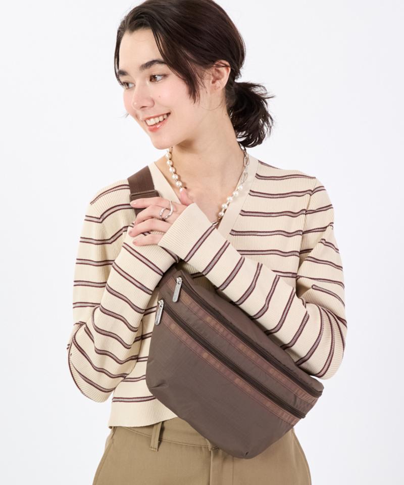 HERITAGE BELT BAGダークチョコレート