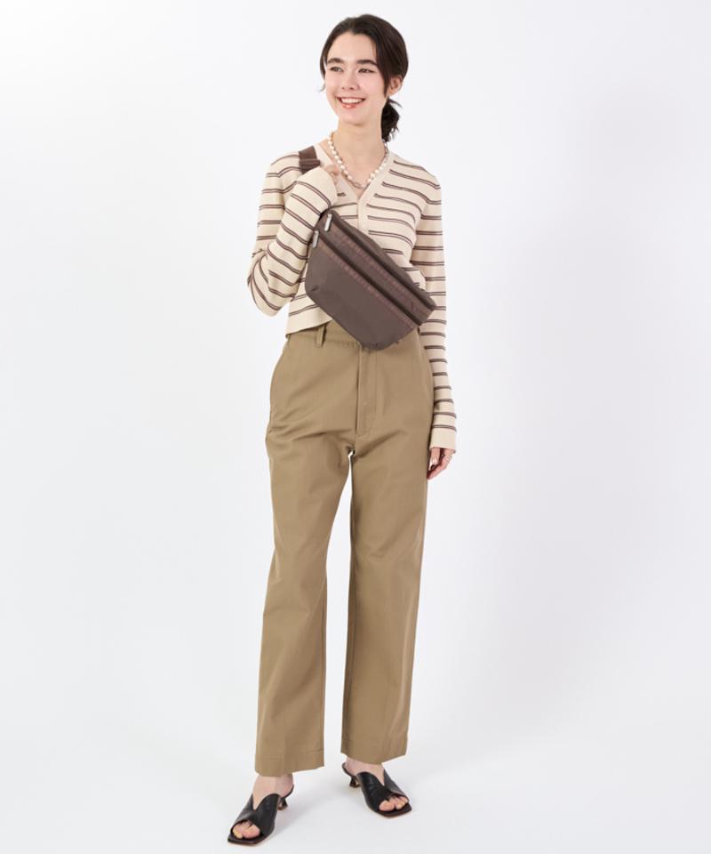 HERITAGE BELT BAGダークチョコレート