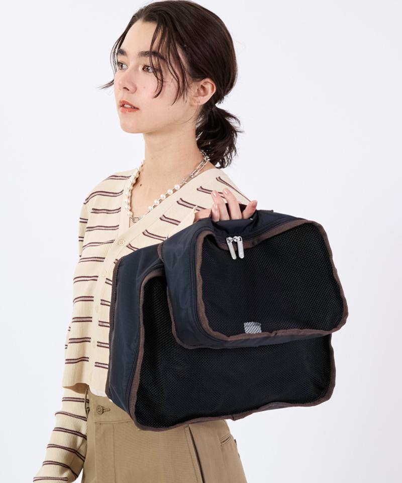 PACKING POUCH SETディープシー/ダークチョコレート
