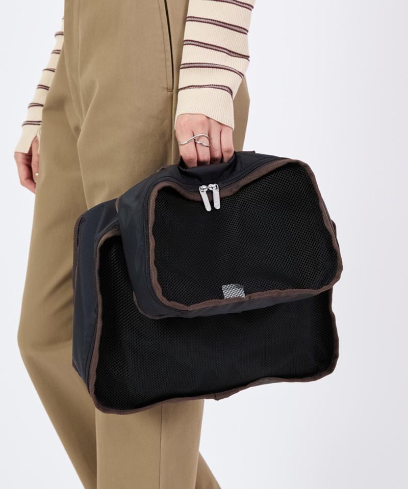 PACKING POUCH SETディープシー/ダークチョコレート