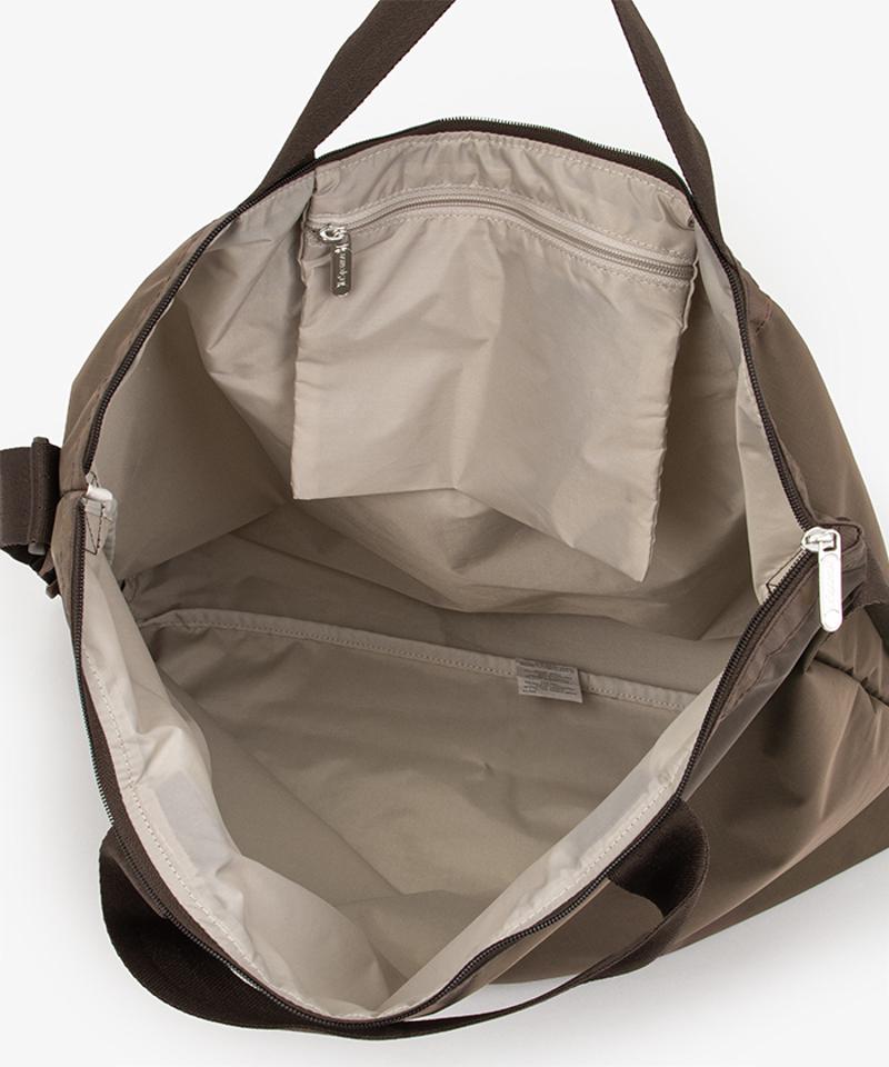 DELUXE ZIPTOP TOTEダークチョコレート