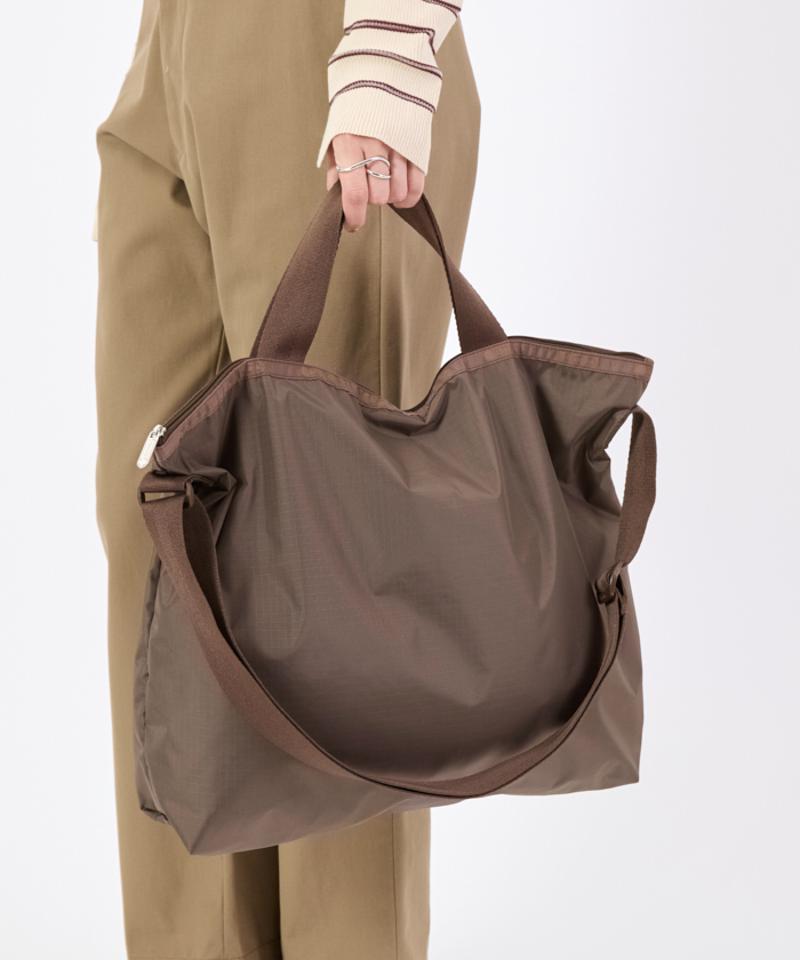 DELUXE ZIPTOP TOTEダークチョコレート