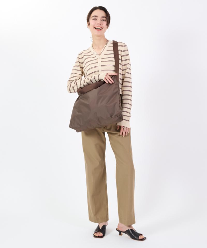 DELUXE ZIPTOP TOTEダークチョコレート