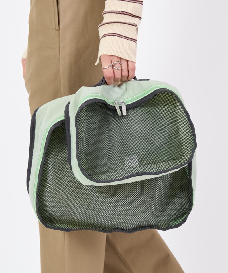 PACKING POUCH SETフロスティグリーン/サンダー