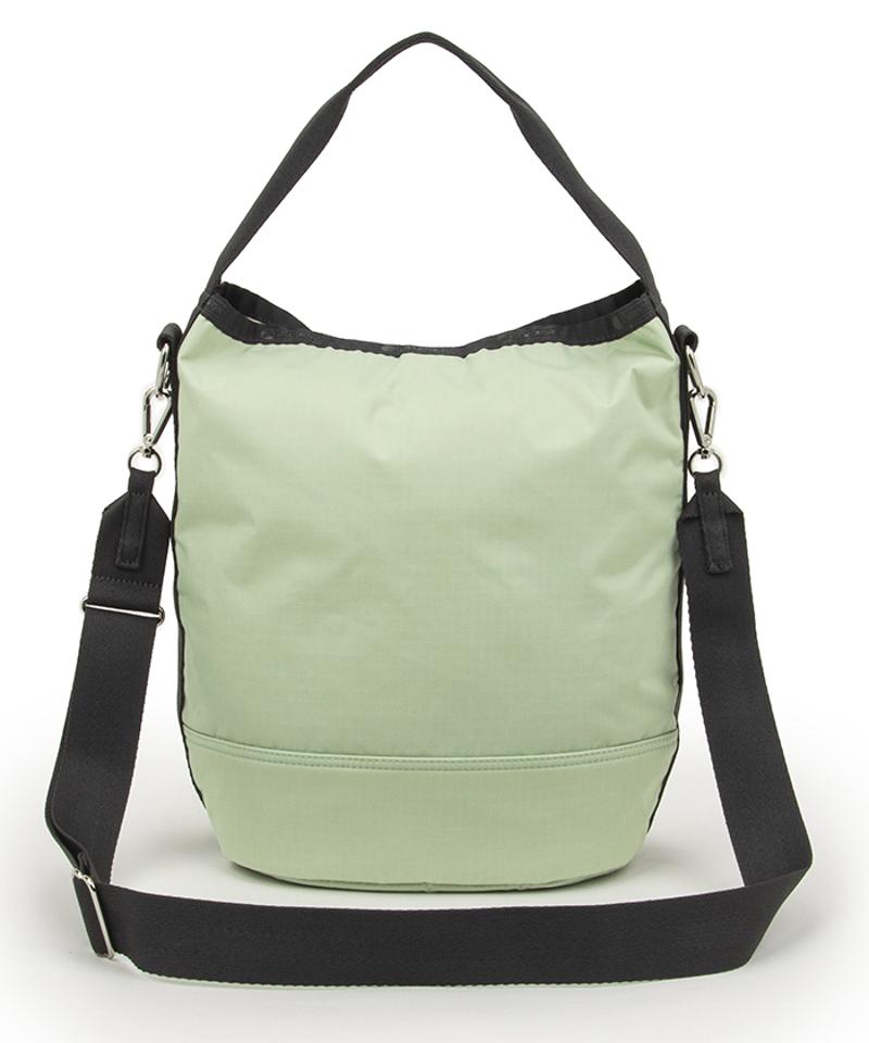 CONVERTIBLE BUCKET BAGフロスティグリーン/サンダー