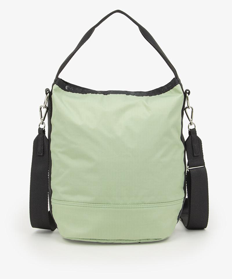 CONVERTIBLE BUCKET BAGフロスティグリーン/サンダー