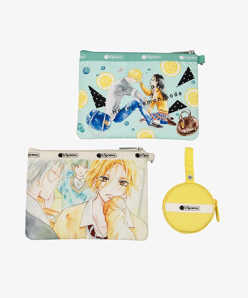 WRISTLET POUCH W/CHARMスパークリングラブ