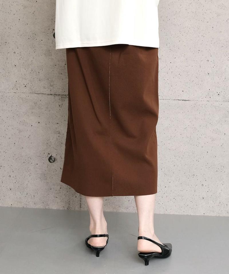フロントジップナロースカート  レディース 春 夏 秋 冬  M